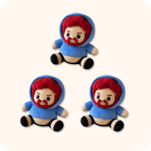 CaseOh Plush 3PCS